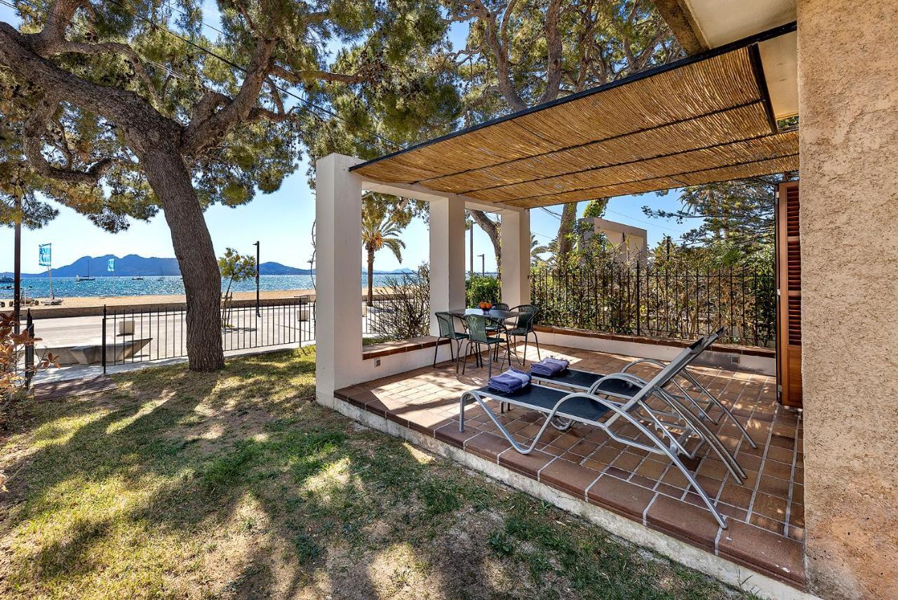 La Gola Apartment, First-Line Beachfront, Newly Refurbished Port de Pollença Zewnętrze zdjęcie