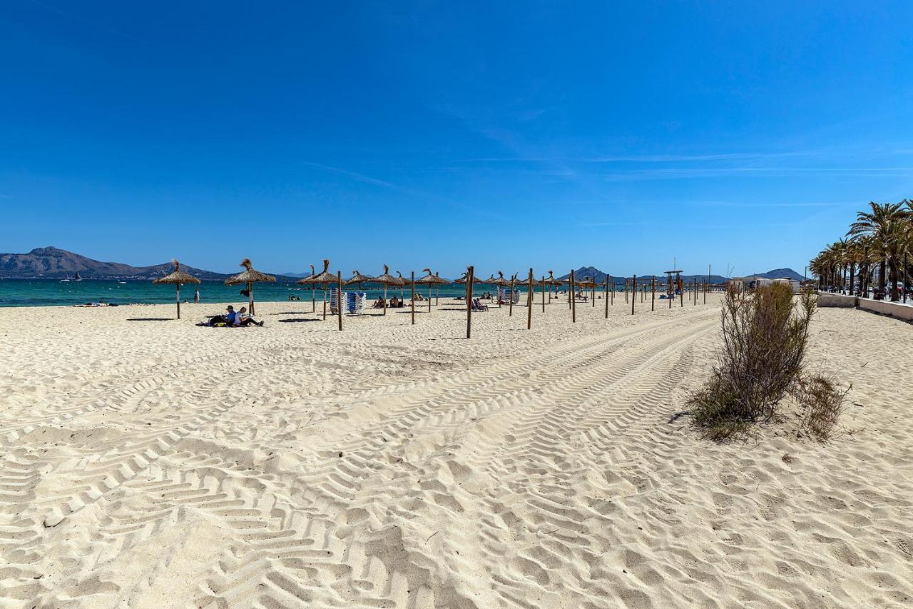 La Gola Apartment, First-Line Beachfront, Newly Refurbished Port de Pollença Zewnętrze zdjęcie